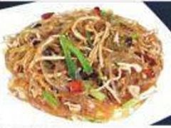 茶树菇炒粉条-白天鹅家宴·东北菜