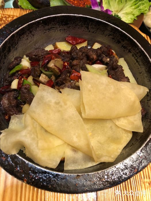 阿热藏餐(总店)牛肉盖被图片