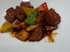 黑椒爆炒牛肉粒-无锡丽笙精选酒店·兰亭阁中餐厅
