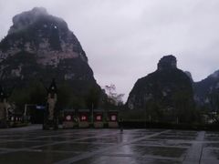 酒店门口风景-大新明仕山庄
