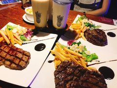 原味厚切带骨肉眼牛排-大卫西厨餐厅(苏中尚城店)