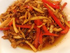 鱿鱼炒肉丝-天下客饭店(中山路店)