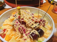 沙拉酱拌水果-隐炉和牛烧肉店(群力店)