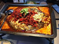 -探鱼·鲜青椒爽麻烤鱼(天河优托邦店)