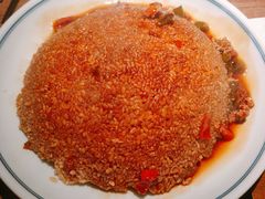 三丁锅巴王-周家二小姐的菜·扬州菜·香炒蟹·狮子头(江都金鹰店)