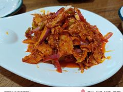 -东来菜馆•手抓海鲜家常菜•海鲜锅贴(鸽子窝店)