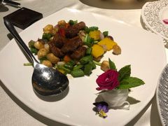 黑椒爆炒雪花牛肉粒-皇朝会.经典传统粤菜(外滩店)