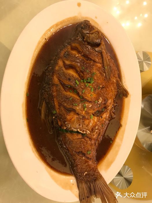 珍宝蟹舫·巴城味道(巴城总店)红烧大鳊鱼图片