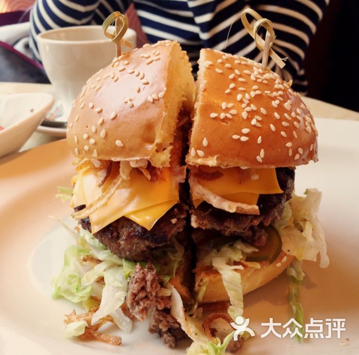 美式芝士汉堡