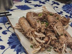 椒盐虾菇-王庄阿咪海鲜大排档(上下杭店)