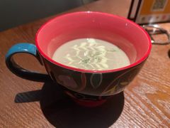 杏仁奶油蘑菇汤-404干式熟成牛排馆•聚会餐厅