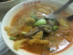 皮肚猪肝面-项记面馆(明瓦廊店)