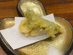 紫苏银鱼卷天妇罗-加奈日本料理