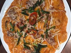 泡菜饼-神仙雪浓汤(明洞店)