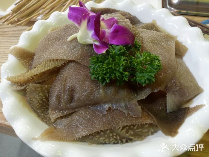 签挂串串火锅爽口毛肚图片