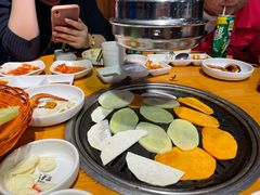 蔬菜拼盘-缸桶屋韩国料理·全程帮烤(泰禾店)