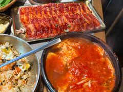 -草家酱蟹炭火烤肉店(珲春南路一店)