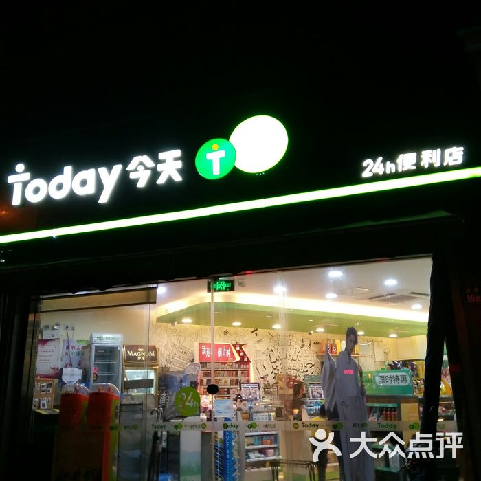 today便利店门头图片