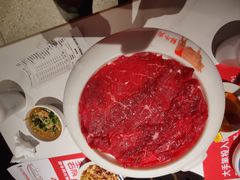 鲜牛肉-左庭右院鲜牛肉火锅(新梅广场店)