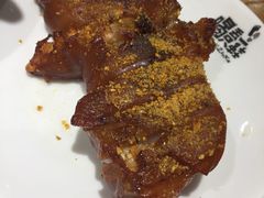 烤猪手-喝丢一只鞋海鲜烧烤·海肠捞饭(市场店)