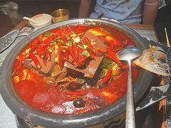 -探鱼·鲜青椒爽麻烤鱼(天河优托邦店)