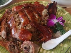 失传菜脆皮糯米鸡-水乡人家私房菜(逢简店)