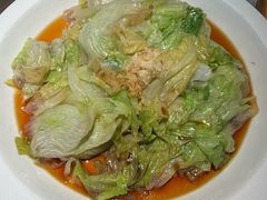 白灼生菜-新白鹿餐厅(金鹰新街口店)