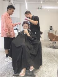 -I+造型烫发染发