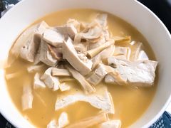手工豆腐笋干汤-国生茶庄·地道农家菜团建活动