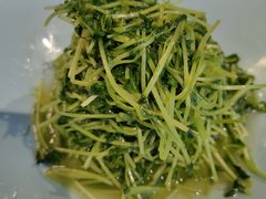 清炒豌豆苗-羲和雅苑•北京烤鸭(平安国际金融中心店)