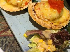 芝士蟹肉焗扇贝-炙柒Sekinana·精致料理 烧鸟·铁板烧(海上世界店)