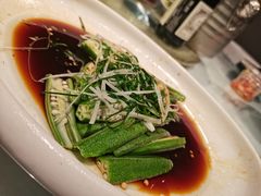 白灼秋葵-小厨师·二十年沈家门小海鲜(百井坊巷店)