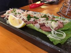 葱花鹽味牛舌-竹马炭火烤肉(南屏店)
