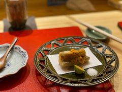 枪鱿鱼海胆寿司-鮨青(恒基名人购物中心店)