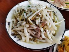 太湖芦苇根炒肉丝-美味之家·湖景农家乐(太湖东山店)