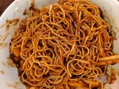 香菇笋片虾仁拌面-王繁星面馆(西安熙地港店)