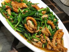 韭菜炒八带-北塘老院酒馆(鸿泰·千佰汇商业广场店)