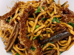 农家红炒长鱼炒面-三百碗宝应长鱼面(板仓街店)