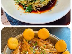 胶东特色鱼锅饼子-五谷丰登农家院·地道胶东菜·海鲜烧烤(威海店)