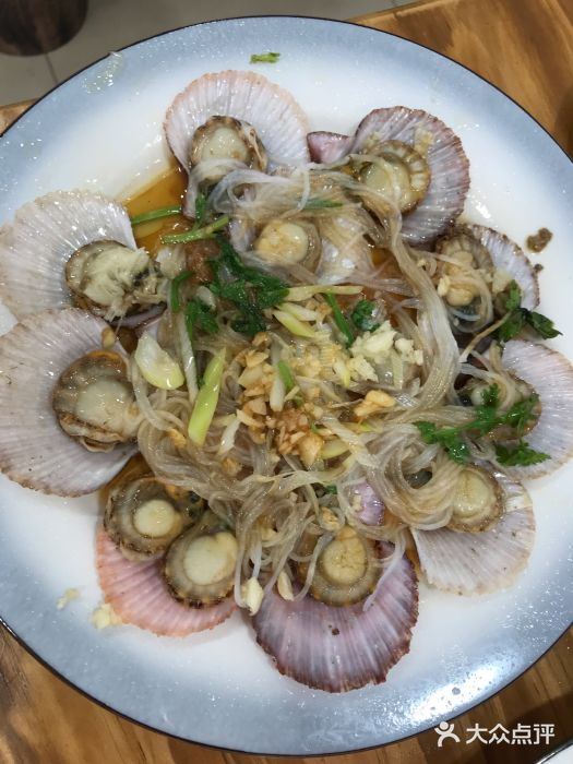 来之顺海鲜菜馆·青岛菜(栈桥店)油泼扇贝图片