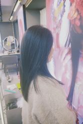 点击看大图 -藤野造型烫发染发