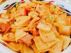 炒面片-巴依老爷新疆美食(马驹桥店)