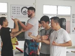 仁义咏春拳馆国外学员教学-仁义咏春拳馆(黄村国术馆)