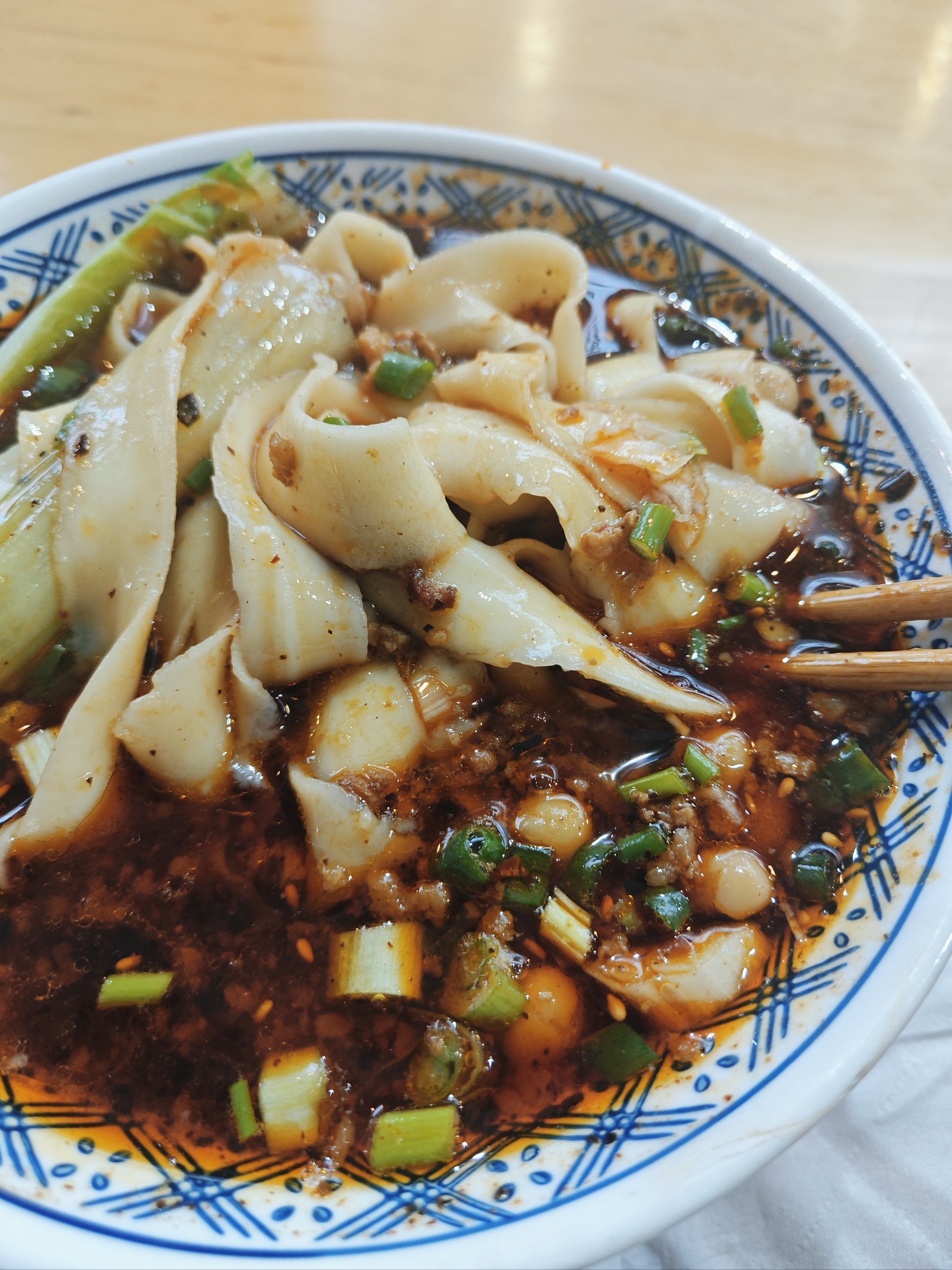 个人觉得豌杂刀削面还可以,除了有点稍咸,-大众点评