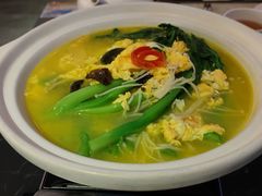 土鸡蛋煮菜心-楚禾宴·家宴(光谷大道店)