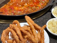 现炸酥肉-巴蜀大宅门火锅(北大街店)