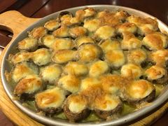 芝士焗口蘑-青岛美食鲁菜大酒店