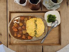 中华腊肉咖喱蛋包饭-Ginko银子(青龙街店)