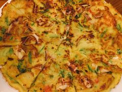 海鲜葱饼-青瓦餐厅·生鱼片·韩园烤肉(西塔店)