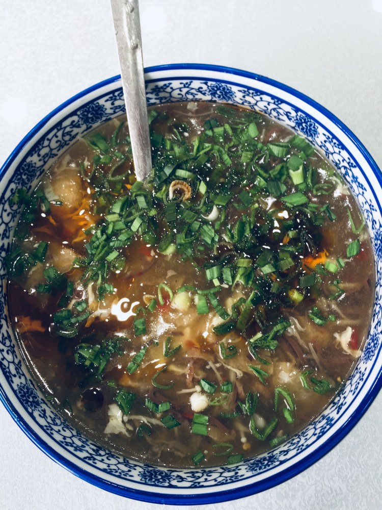 酸辣牛肉羹,淡淡的甜微微的辣,鲜美可口